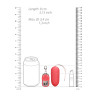 Shots Toys Oeuf vibrant sans fil SPLASH 8 x 3.4 cm Rose